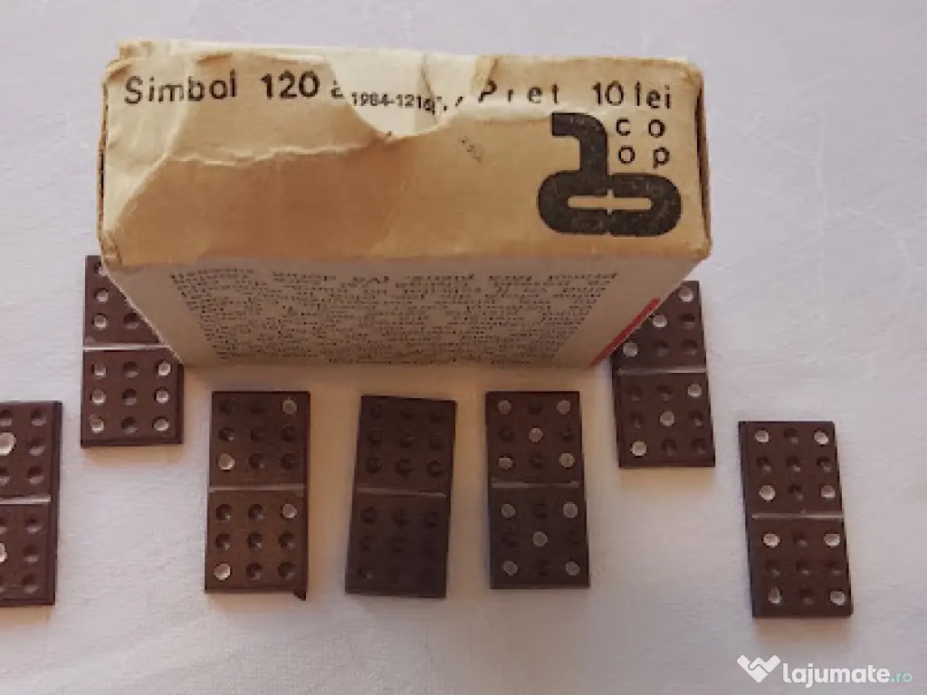 Domino Vintage de Colecție – Cooperativa Arta Decorativă Cluj (1984) 