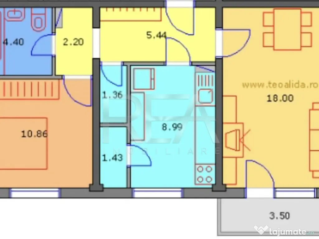2 camere, 1/10, bloc 1980-Lujerului-Drumul Timonierului 