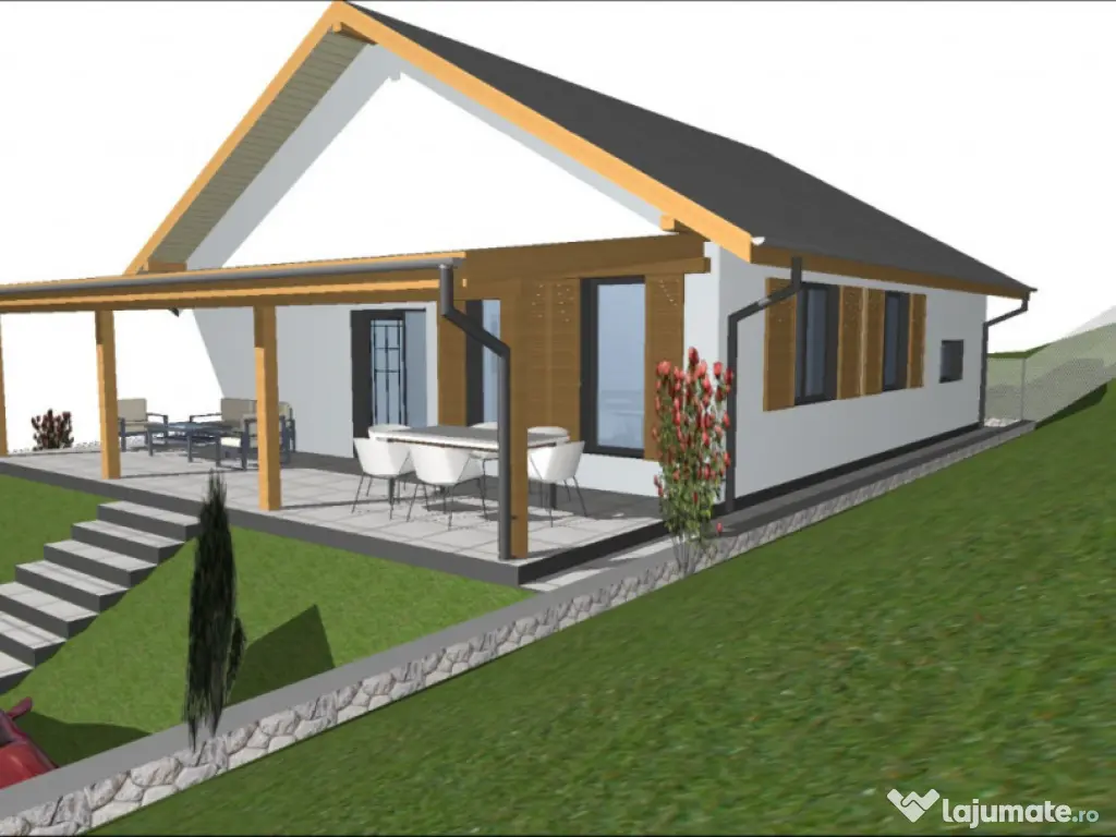 Casă Individuală Modernă – Panoramă Spectaculoasă spr 