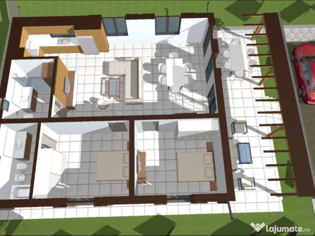 Casă Individuală Modernă – Panoramă Spectaculoasă spr 