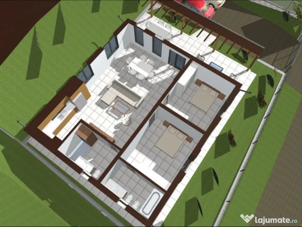 Casă Individuală Modernă – Panoramă Spectaculoasă spr 