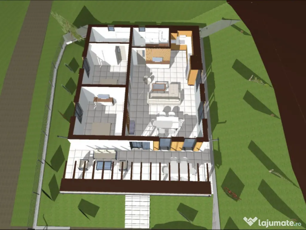 Casă Individuală Modernă – Panoramă Spectaculoasă spr 