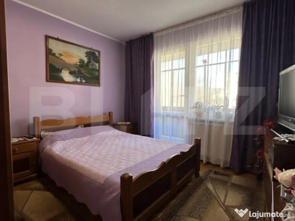 Apartament 3 camere decomandat 75 mp etaj 1 zona Tudor 