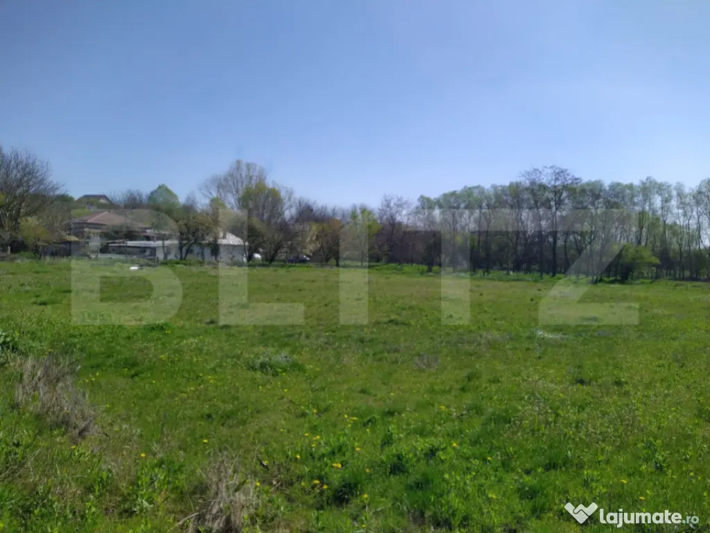 Teren EV și IV cu casă, 29.600 mp, utilități și acces f 