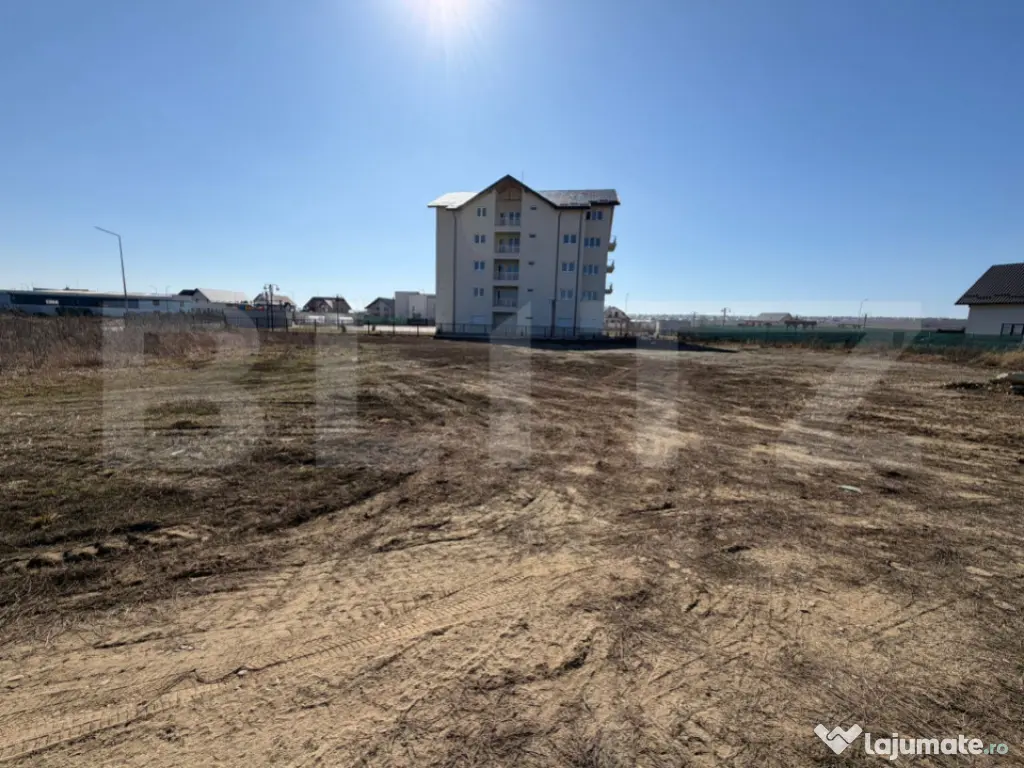 Teren Dumbraveni, 30 ari, deschidere 50m, pretabil blocuri! 
