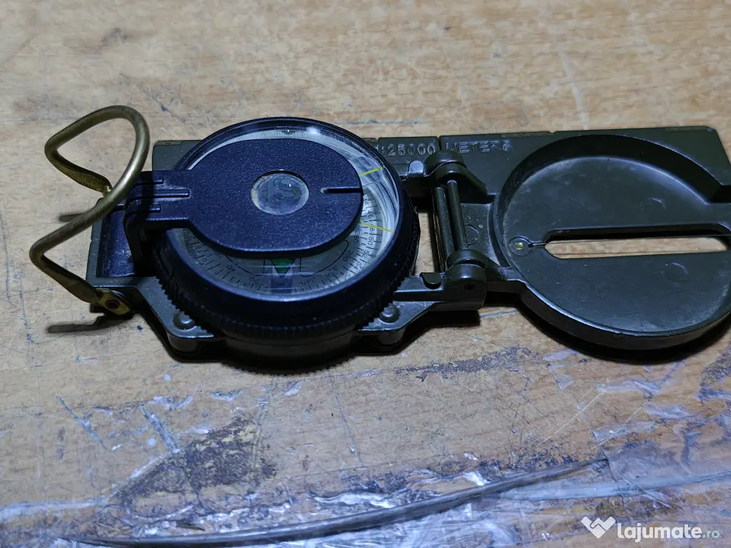 Busola militara, Zola®, capac de protectie, lupa, 8x5.8x2.5 cm, verde #B488 