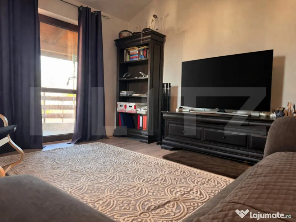 Apartament 2 camere cu terasă panoramică și 2 locuri de p