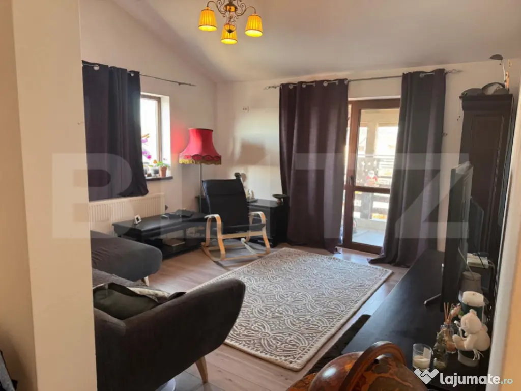 Apartament 2 camere cu terasă panoramică și 2 locuri de p