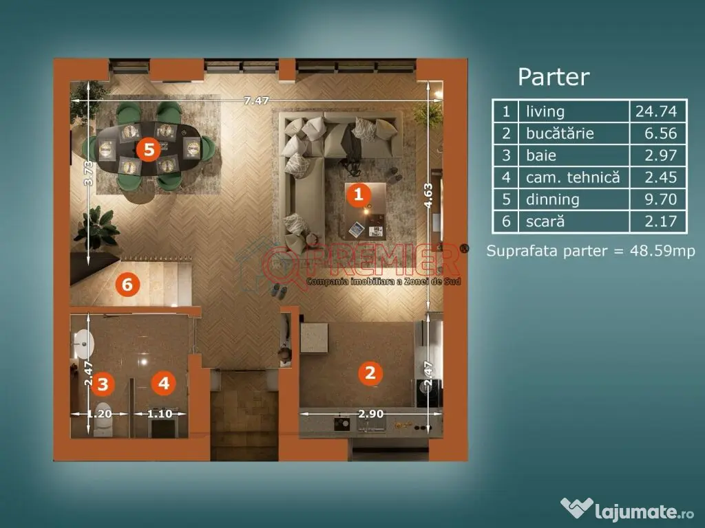 Popesti Leordeni - Str Scolii - Vila premium 120mp curte 