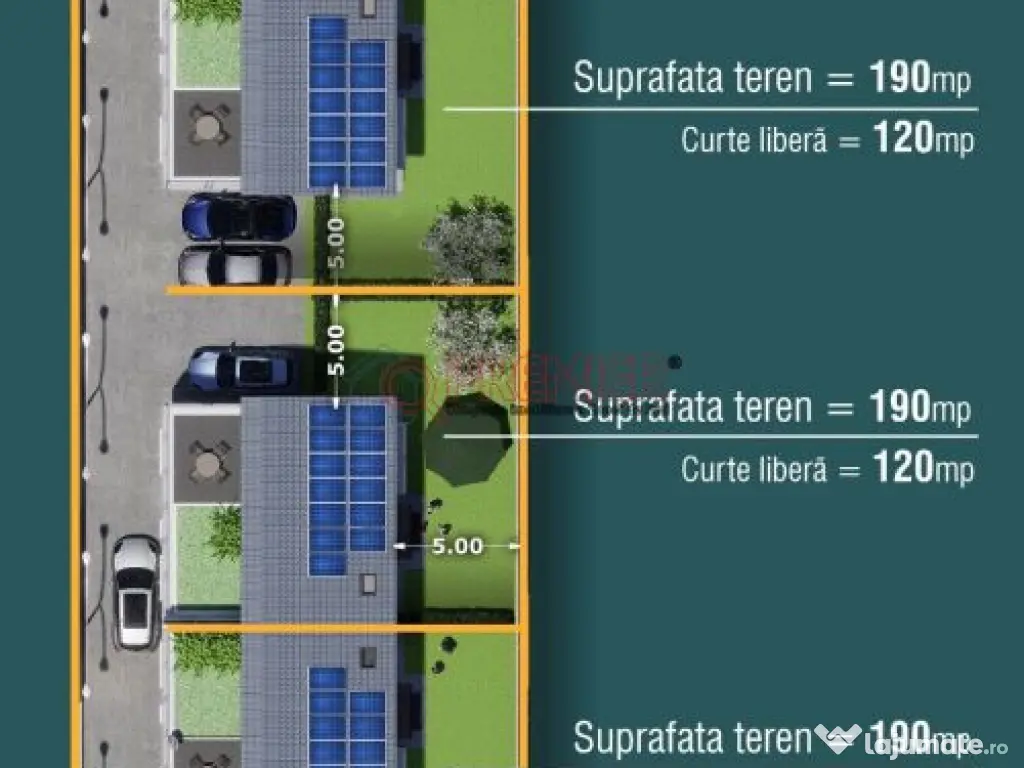 Popesti Leordeni - Str Scolii - Vila premium 120mp curte 