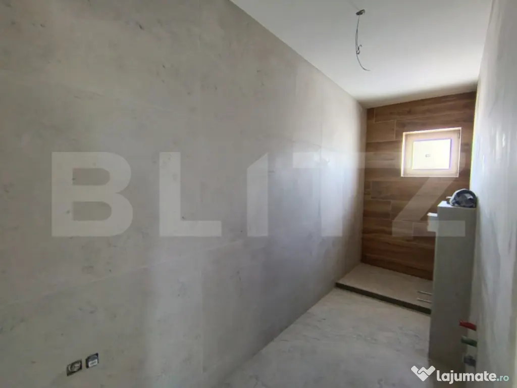 Apartament cu 3 camere, in suprafata de 85 mp si teren de 10 