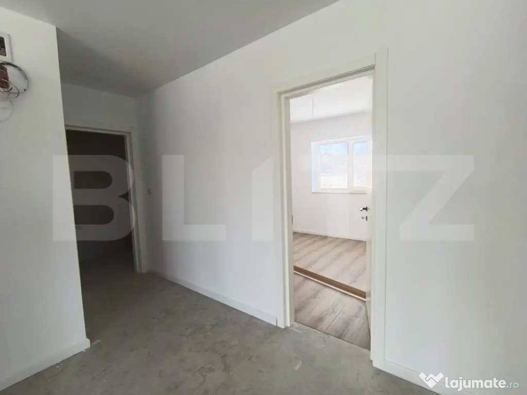 Apartament cu 3 camere, in suprafata de 85 mp si teren de 10 