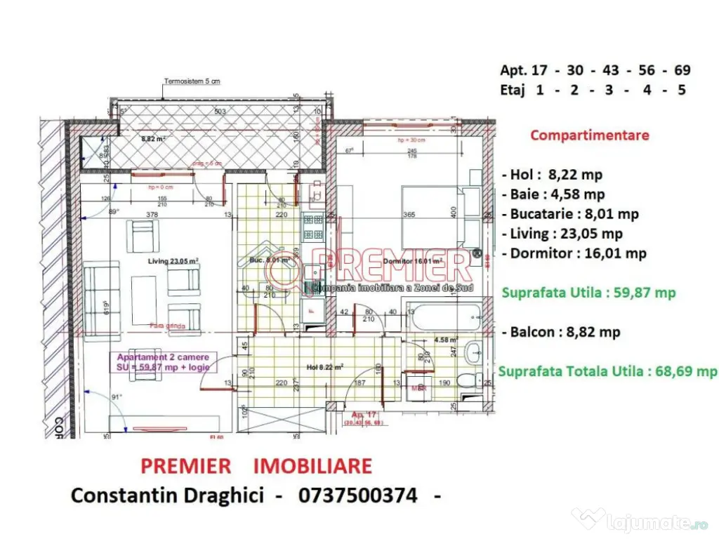 Metrou Aparatorii Patriei - Ideal Investitie - Finisaje 