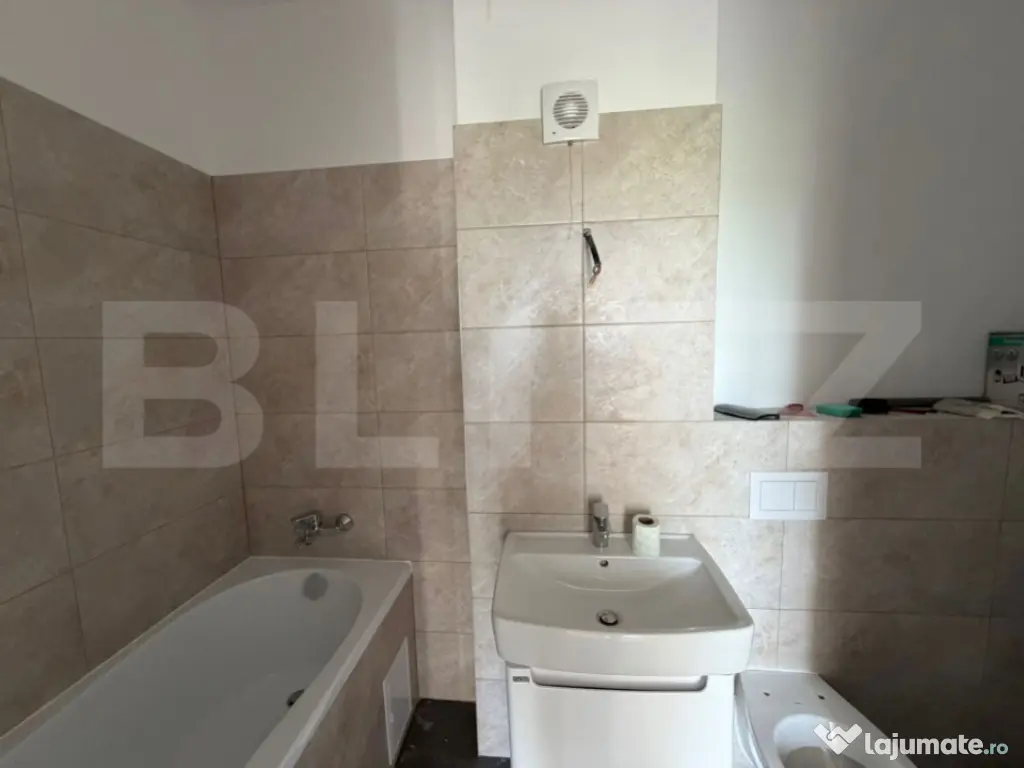 Apartament 2 camere, 55 mp, balcon, parcare subterană, zona 
