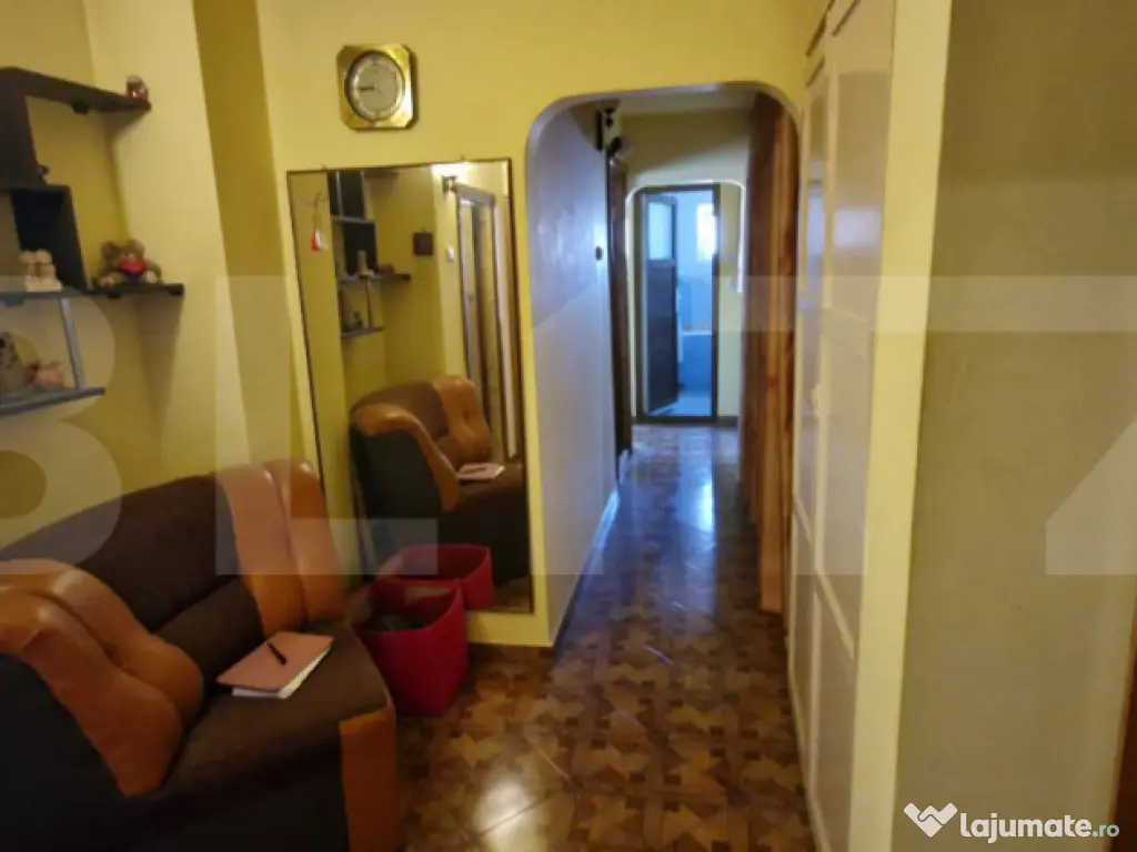 ???? Apartament 3 camere, 67 mp, zonă centrală 