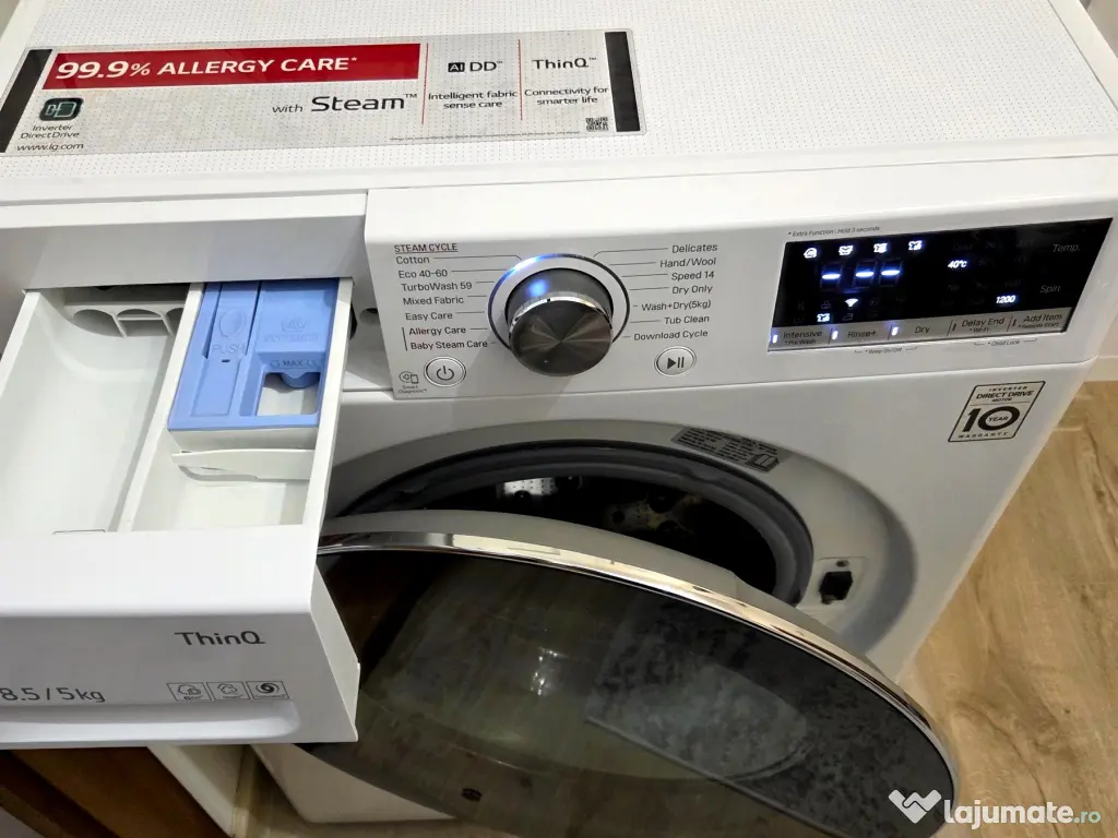 Masina de spalat rufe cu uscător LG 8,5KG 