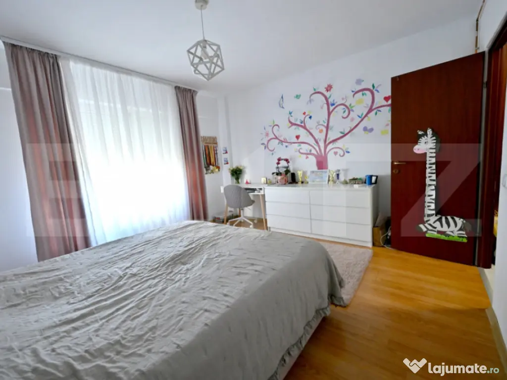 Apartament cu 2 camere, decomandat, 63,5 mp, cartier Veteran 