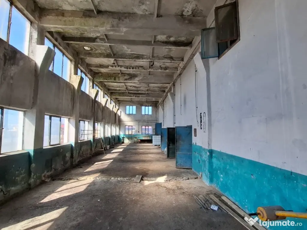 Proprietate industriă premium -17.380 mp teren -deschidere 120 ml 