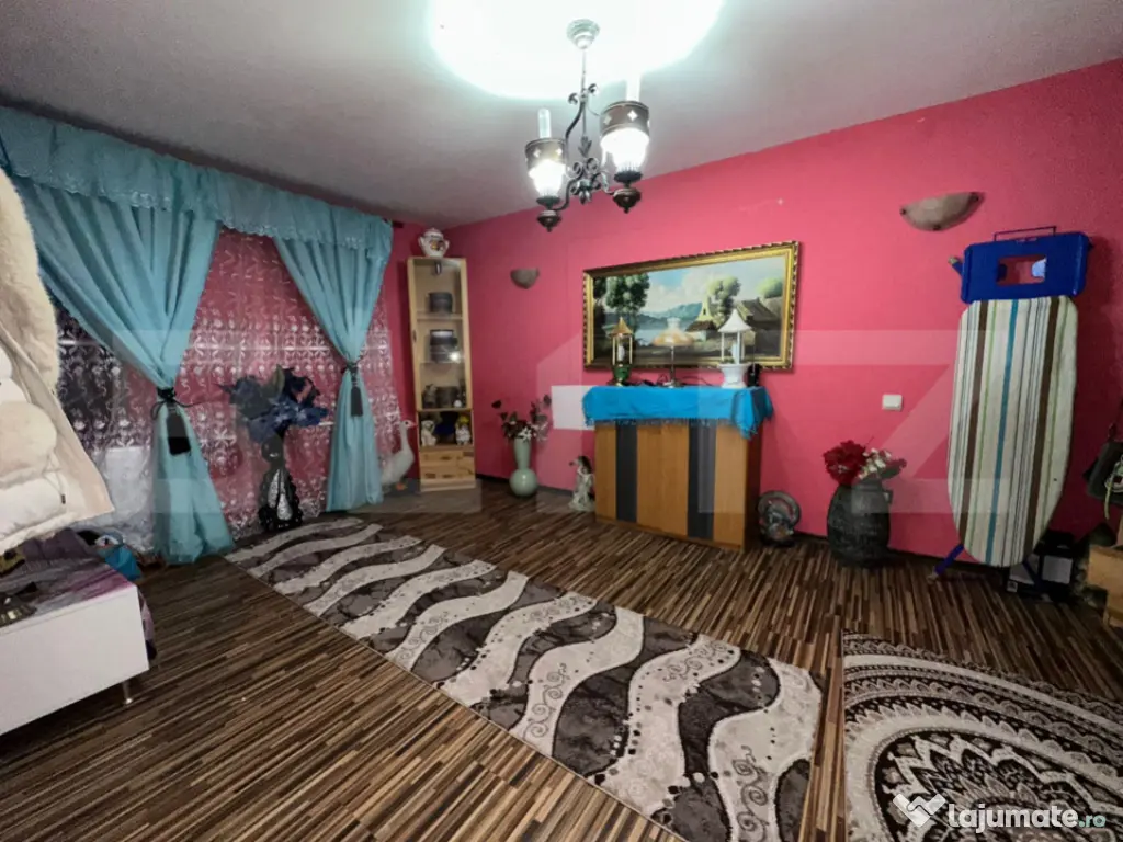 Casa 5 camere, 130 mp, complet mobilata, curte si parcare ?? 