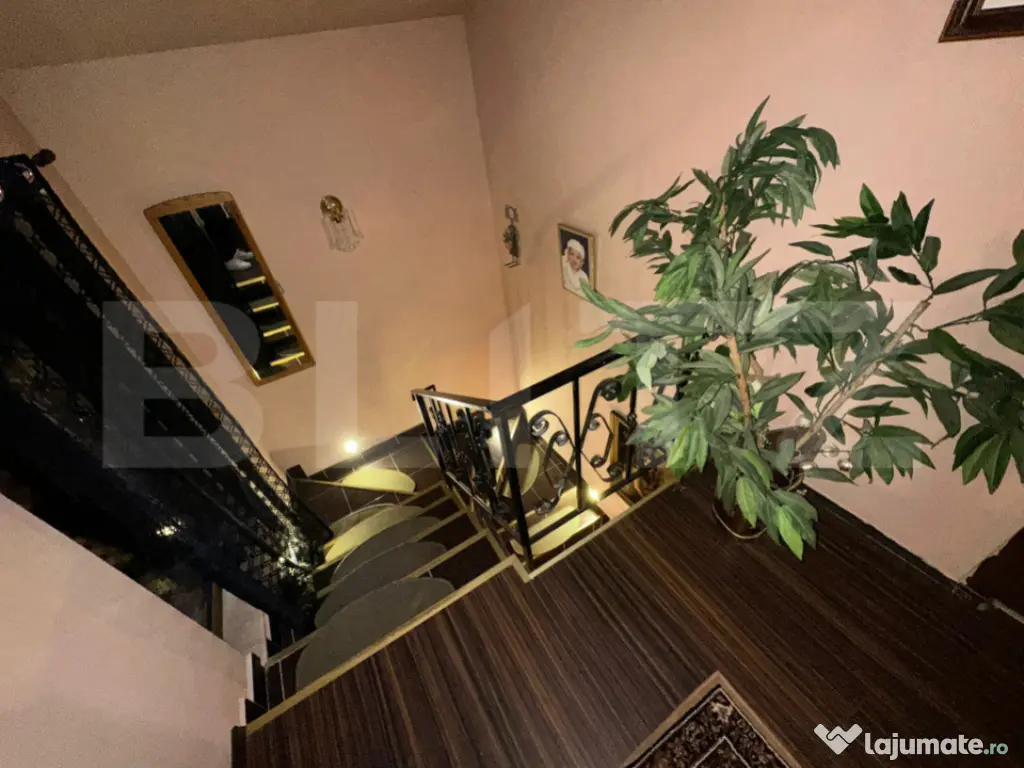 Casa 5 camere, 130 mp, complet mobilata, curte si parcare ?? 