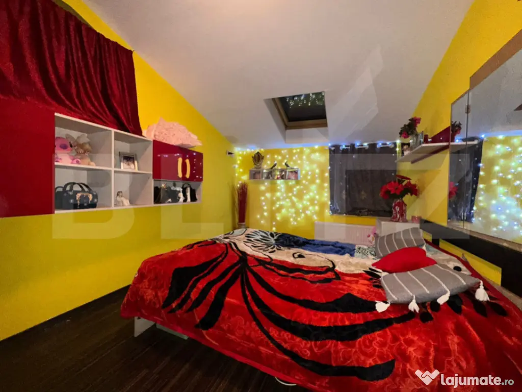 Casa 5 camere, 130 mp, complet mobilata, curte si parcare ?? 