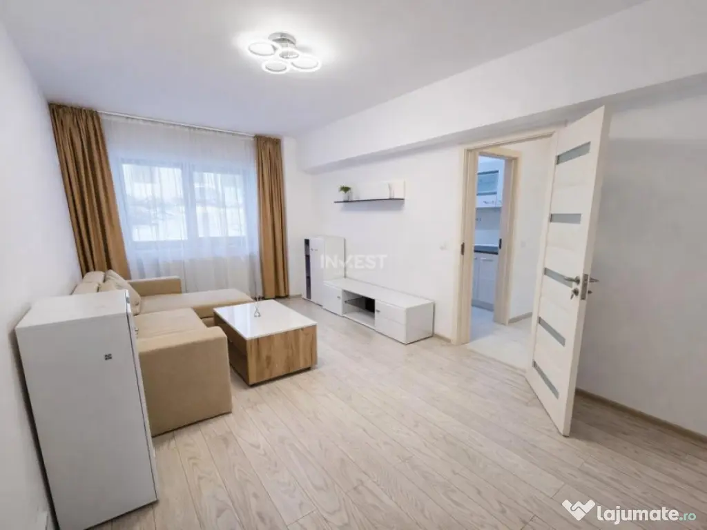 Apartament cu 2 camere decomandat în Bucium, bloc din 2020 