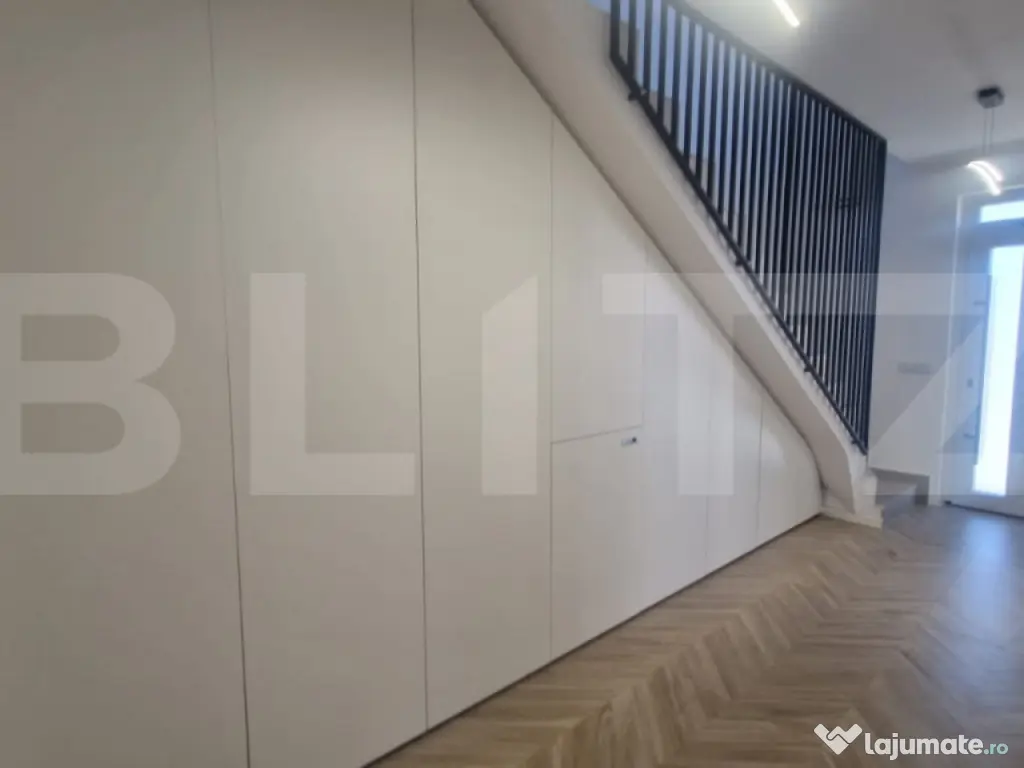 Duplex nou, 3 camere, bucatarie, 2 bai, teren 200 mp, Brasov