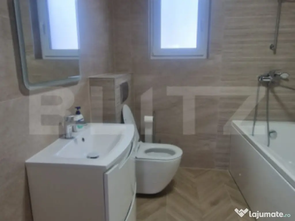 Duplex nou, 3 camere, bucatarie, 2 bai, teren 200 mp, Brasov