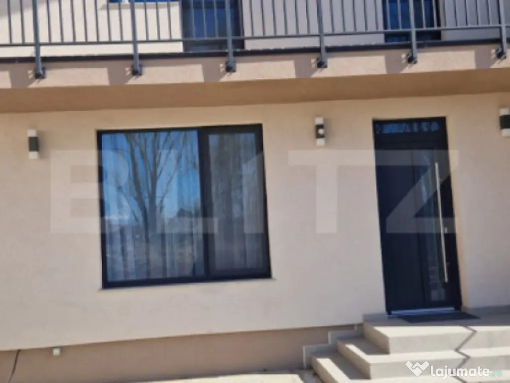 Duplex nou, 3 camere, bucatarie, 2 bai, teren 200 mp, Brasov