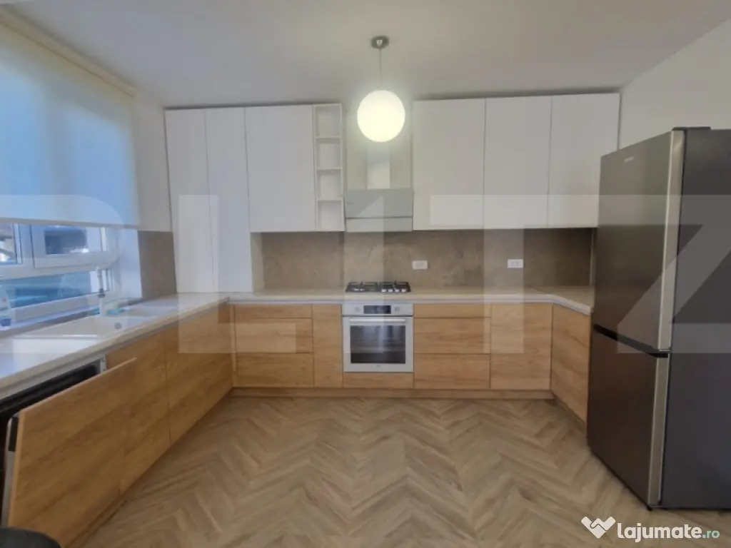 Duplex nou, 3 camere, bucatarie, 2 bai, teren 200 mp, Brasov