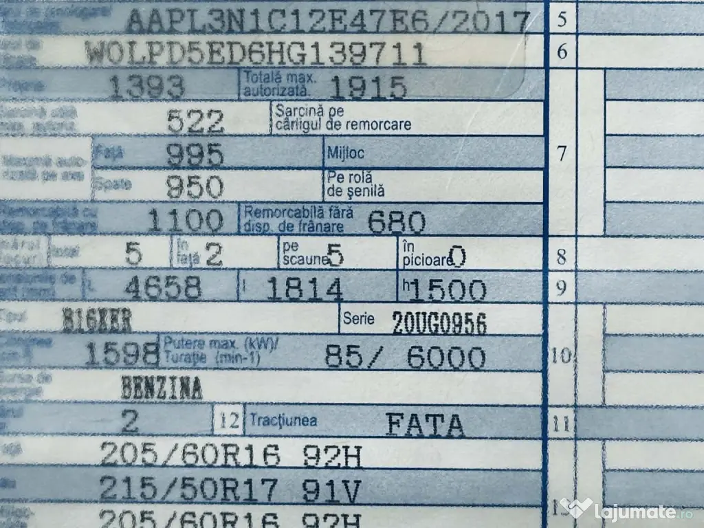 Opel Astra 2017 32000Km 1.6 Benzina Euro 6 Clima Pilot
