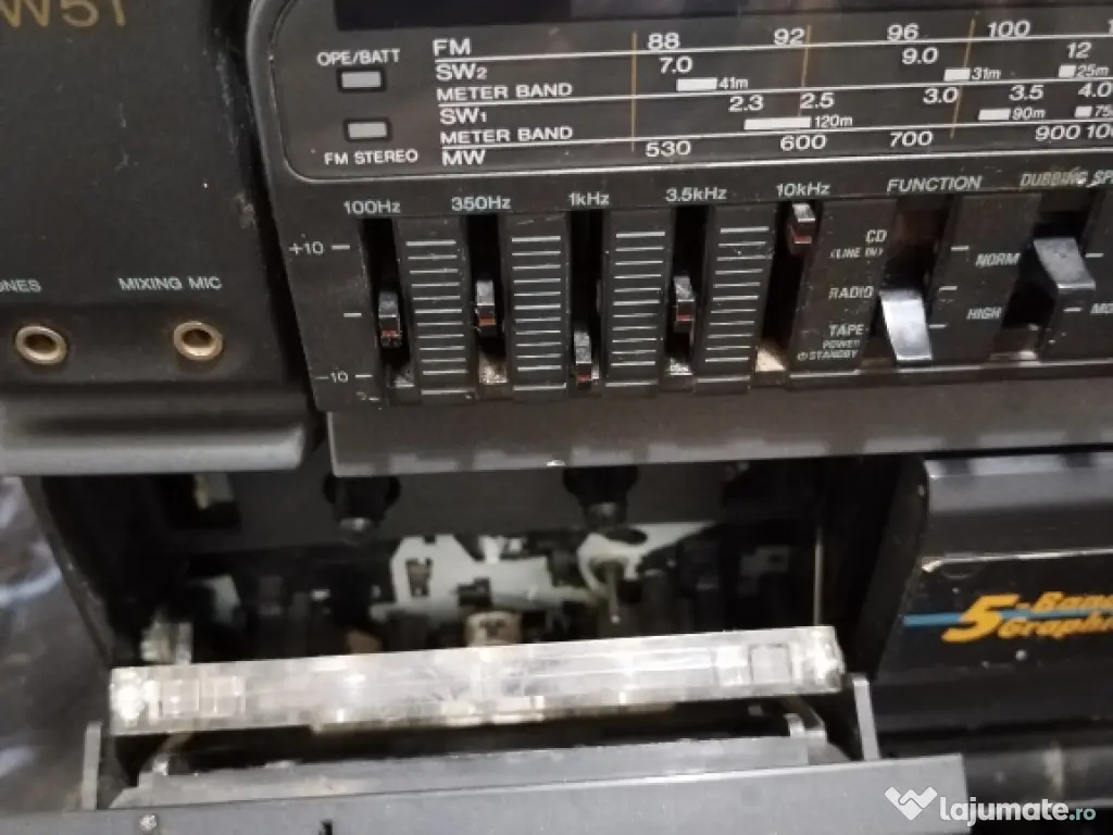 radio casetofon Aiwa stereo 30W 