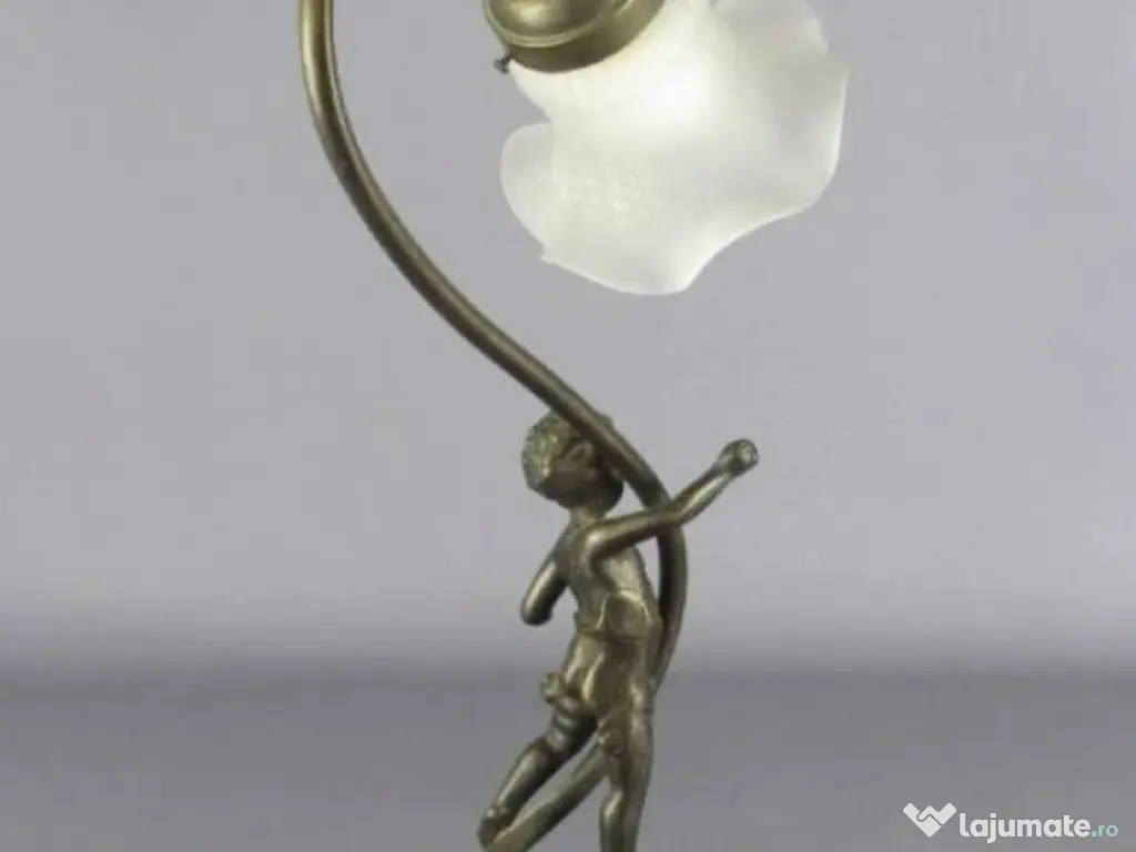 Veioza bronz jugenstil 