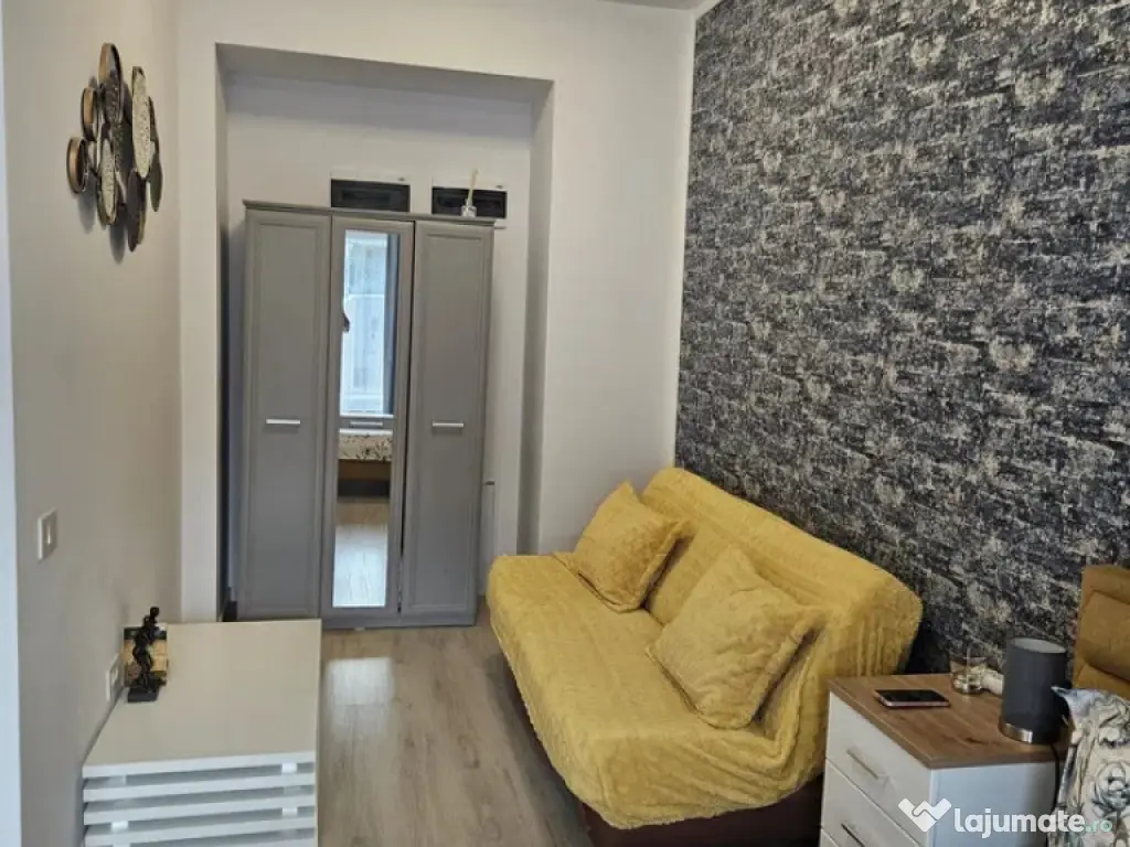 Garsoniera premium, loc de parcare cu bariera, situata in ca 