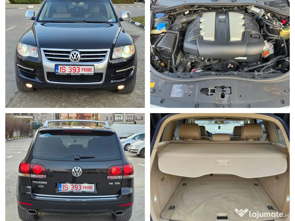 Vw touareg 2008 3.0 v6 tdi 240 cp automata / rate / garantie / livrare 