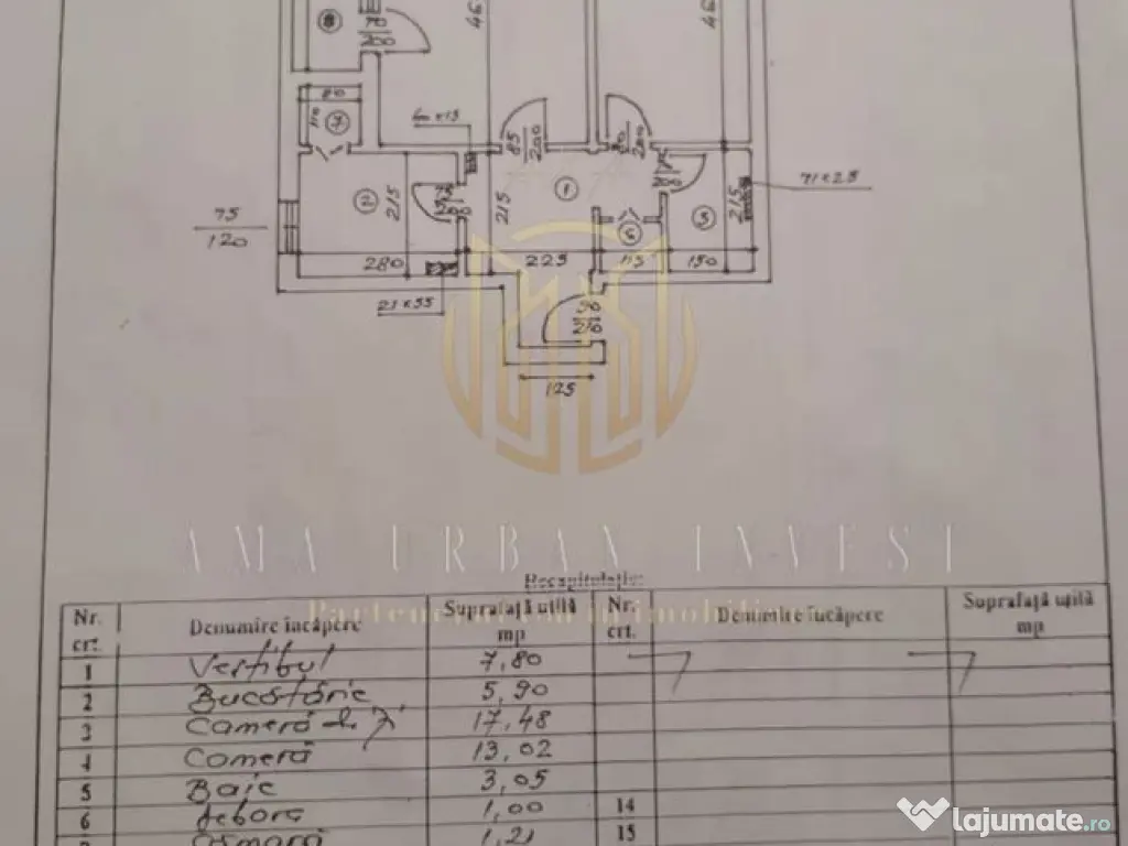 2 Camere Decomandat, Bloc Reabilitat la 1 Minut de Metrou...
