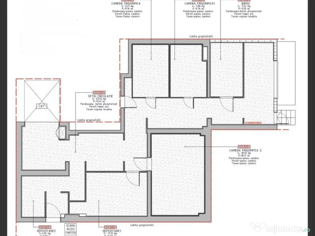 Piata Delfinului sp com, suprafata totala: 360 mp. Inalti... 