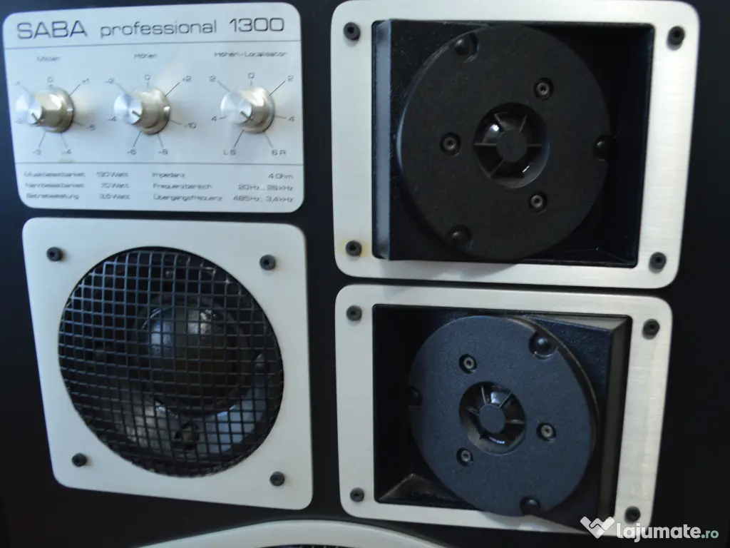 Boxe SABA PROFESIONAL 1300 Cap Serie/Germany 
