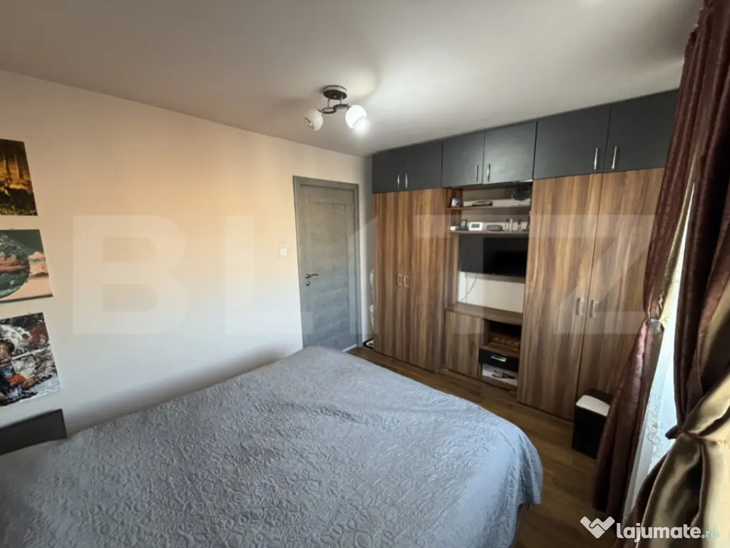 Apartament 3 camere, 52 mp, Cetate, modern, balcon închis 