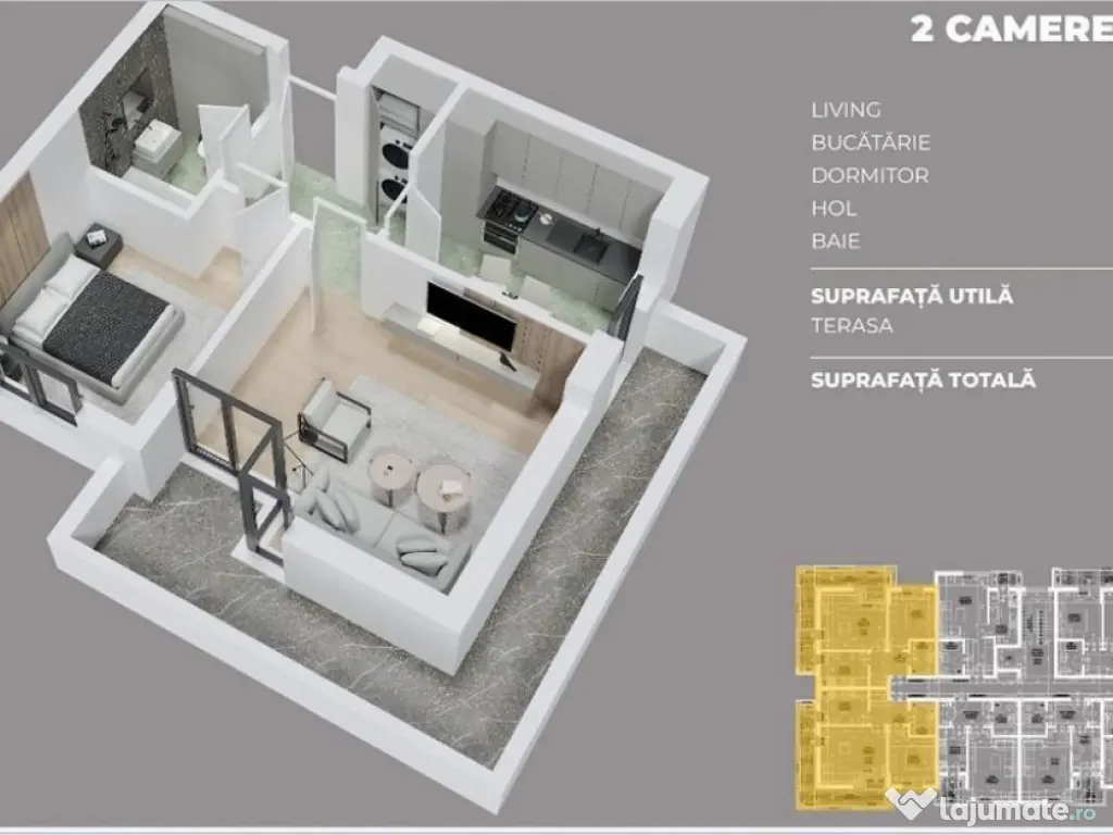 2cam.dec,20min metrou D.Leonida,7min Farmacia Tei/STB Par... 