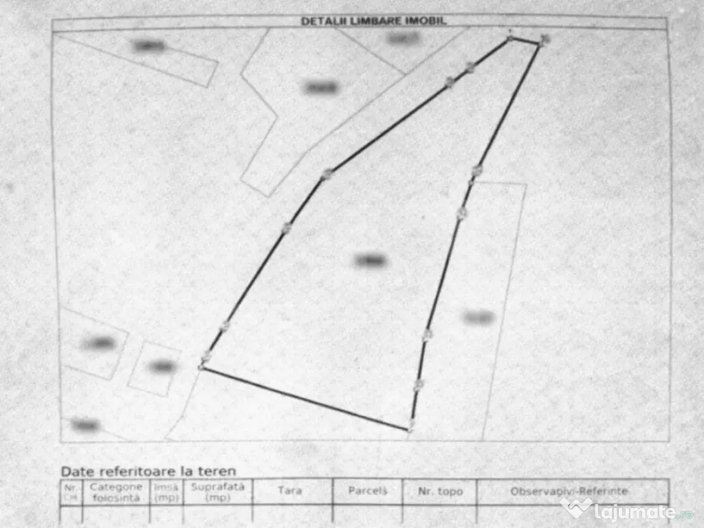 Teren de vânzare în Sat Gheorgheni, județul Cluj | La doa 
