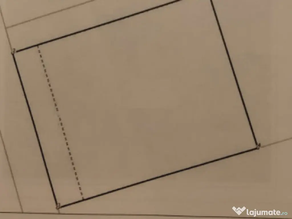 Teren intravilan Lazu, 421 mp, deschidere 20 ml, fundație e 