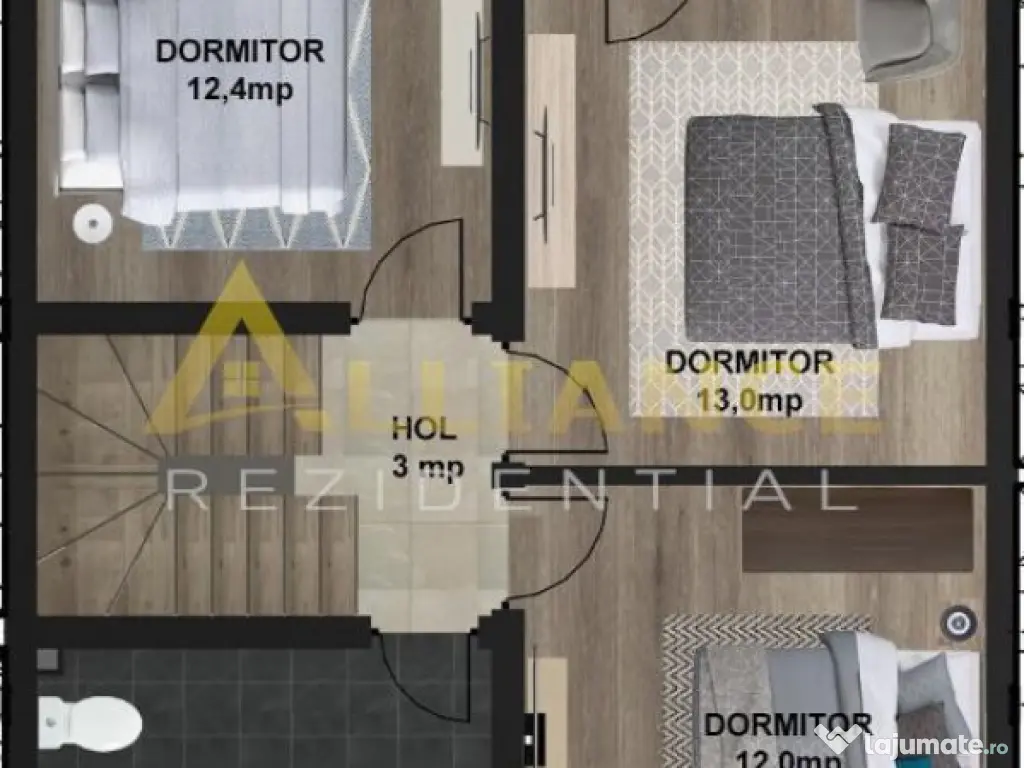 #Gata de mutare | Casa P 1 Pod | 4 camere - 2 bai | 