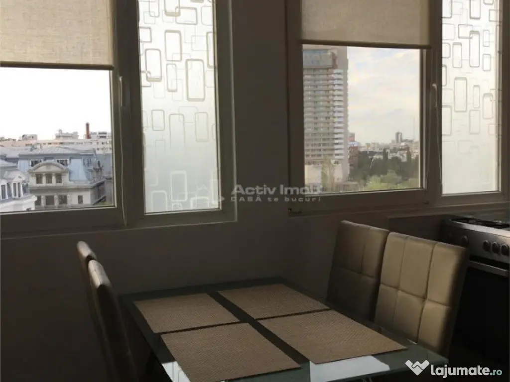 Garsoniera - Universitate- 2min metrou- centrala- AC-modern- 