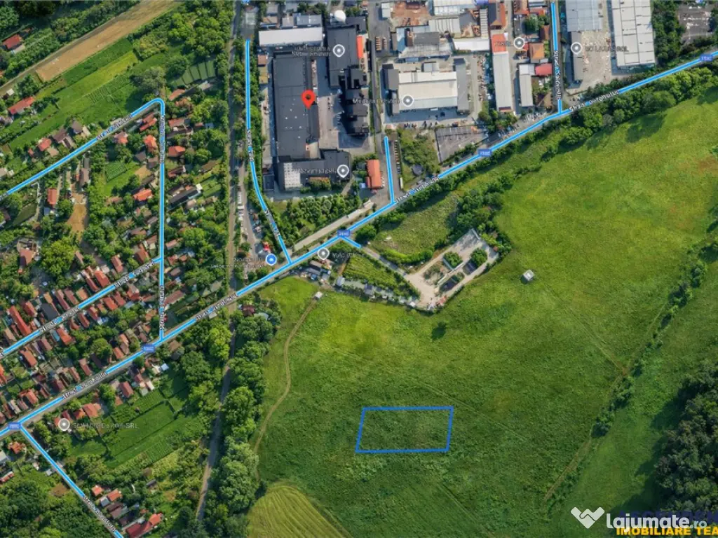 Teren intravilan, pe 5.800 mp, cu vedere frumoasa,in localit 
