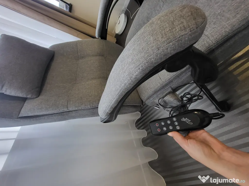 Scaun de birou cu functie de masaj si incalzire 