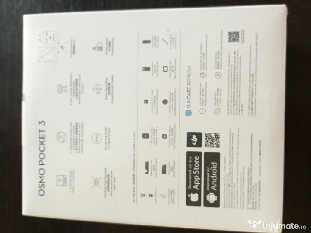 Osmo pocket 3 sigilată 