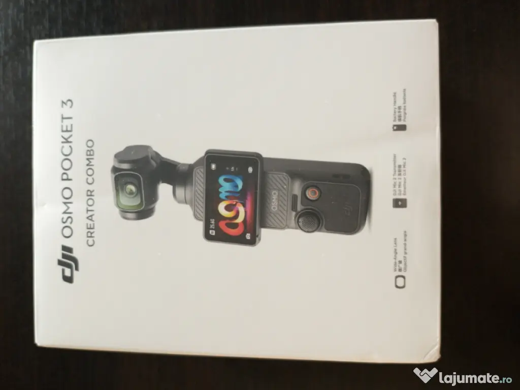 Osmo pocket 3 sigilată 