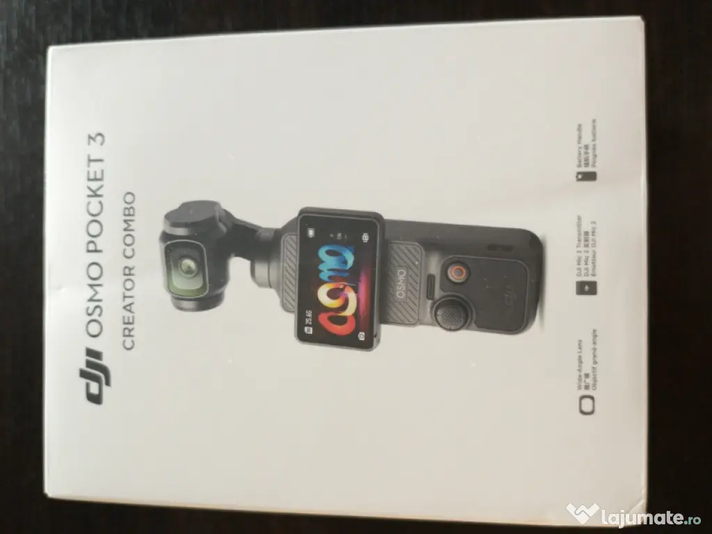 Osmo pocket 3 sigilată 