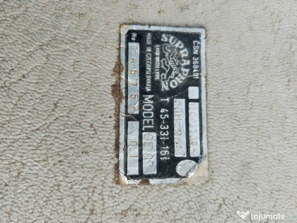 Pick-up Supraphon ge071 Tesla 